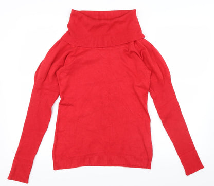 Preloved Brave Soul Womens Red   Pullover Jumper Size 12 - Front