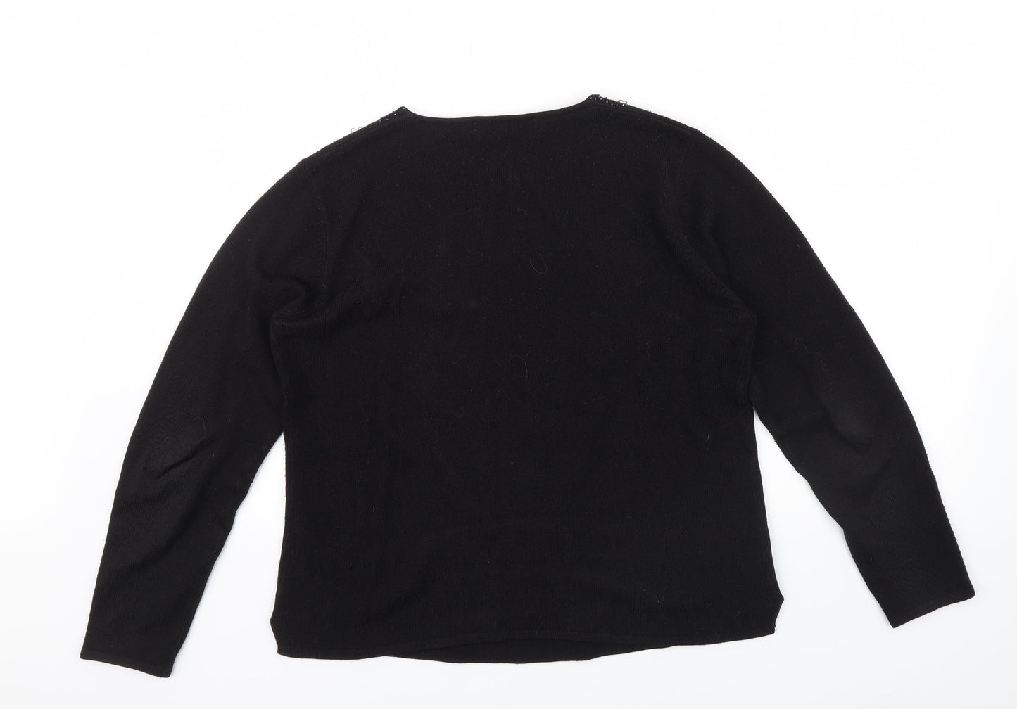 CORDELIA Womens Black   Pullover Jumper Size 14