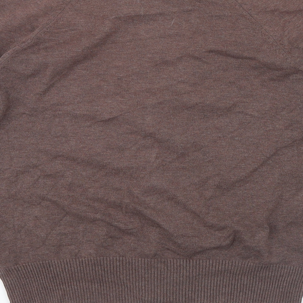 Preworn Womens Brown   Cardigan Jumper Size 38
