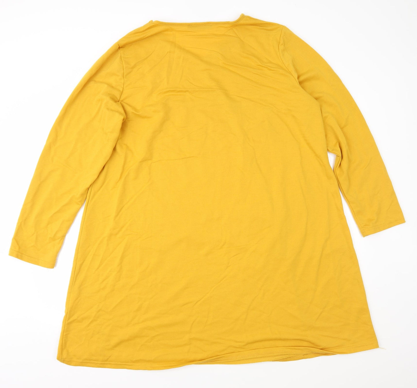 Zanzea Womens Orange  Jersey A-Line