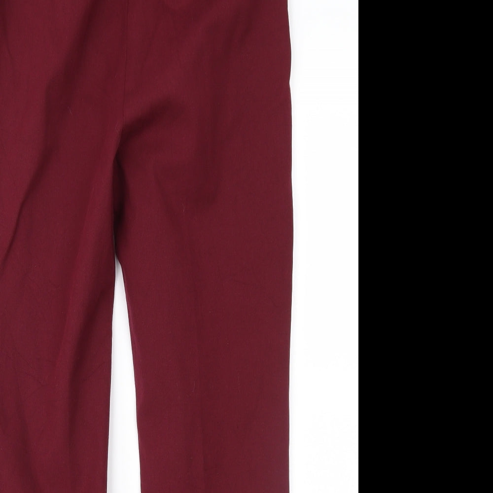 Lands' End Womens Red   Trousers  Size 10 L26 in