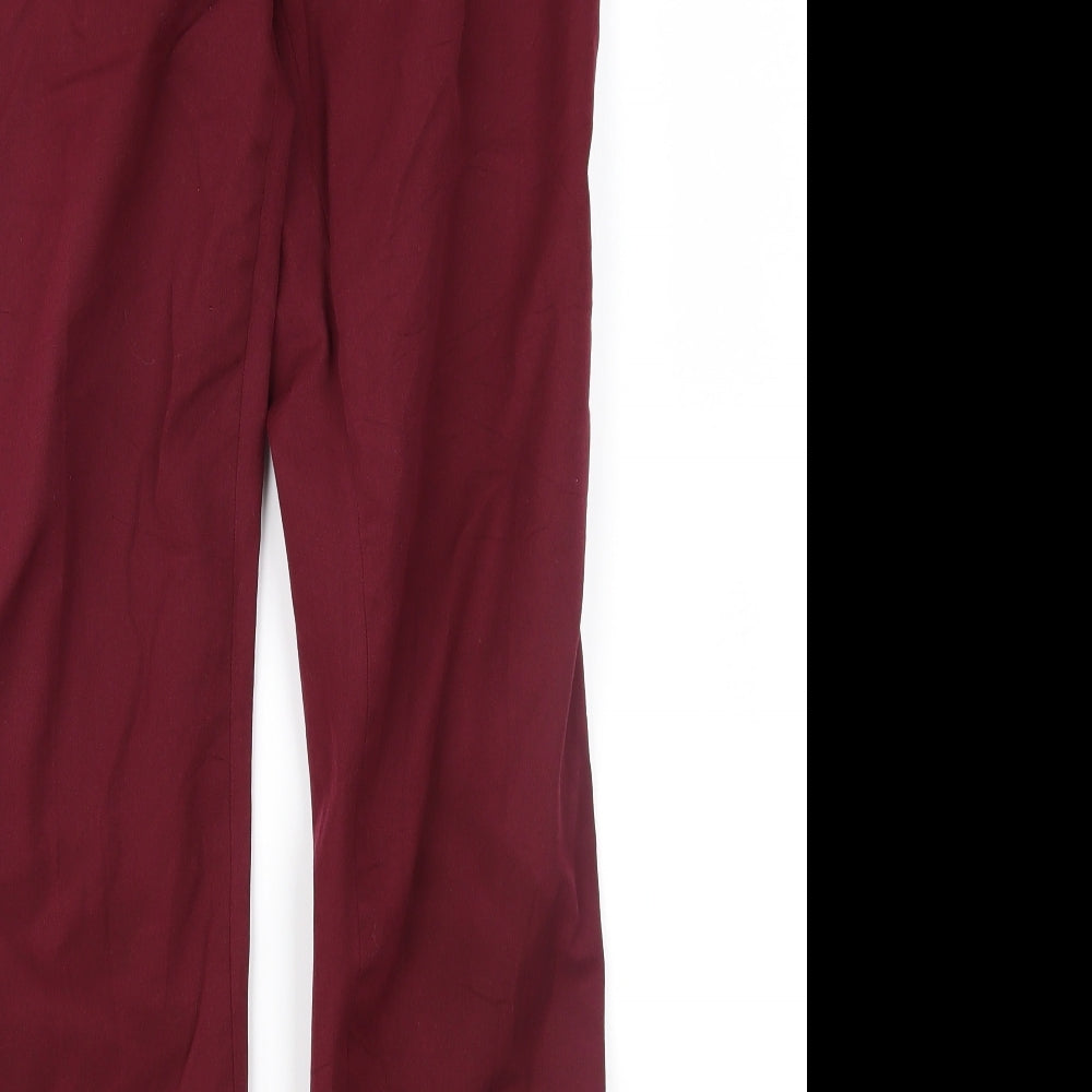 Lands' End Womens Red   Trousers  Size 10 L26 in