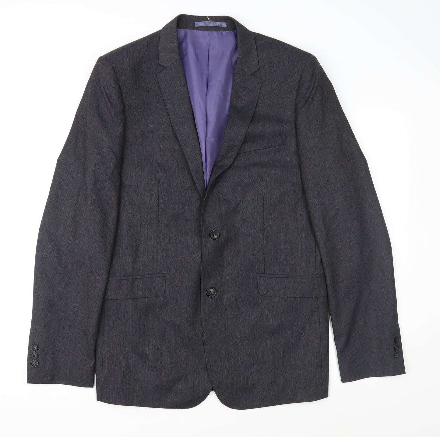 Marks and Spencer Mens Grey   Jacket Suit Jacket Size 40