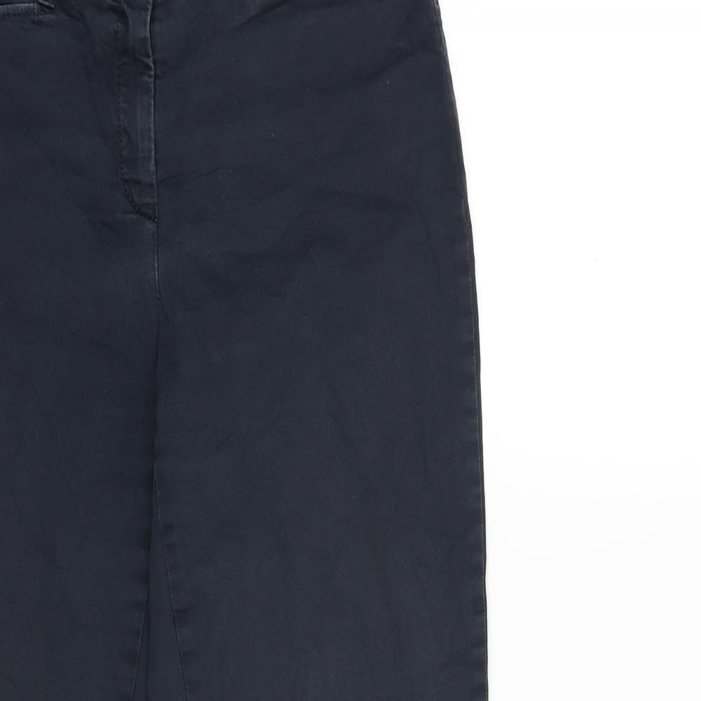 BRAX Womens Blue   Chino Trousers Size 10 L27 in