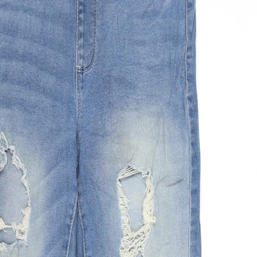 Janina Womens Blue  Denim Skinny Jeans Size 6 L27 in
