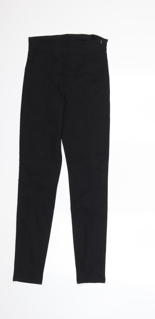 H&M  Womens Black  Denim Skinny Jeans Size 8 L29 in