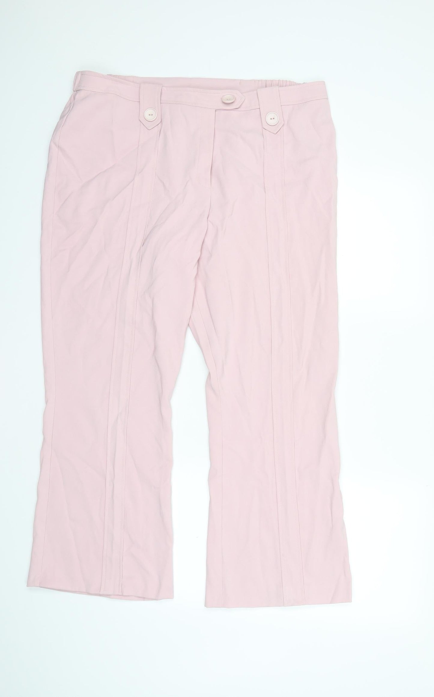Agenda Womens Pink   Trousers  Size 22 L28 in