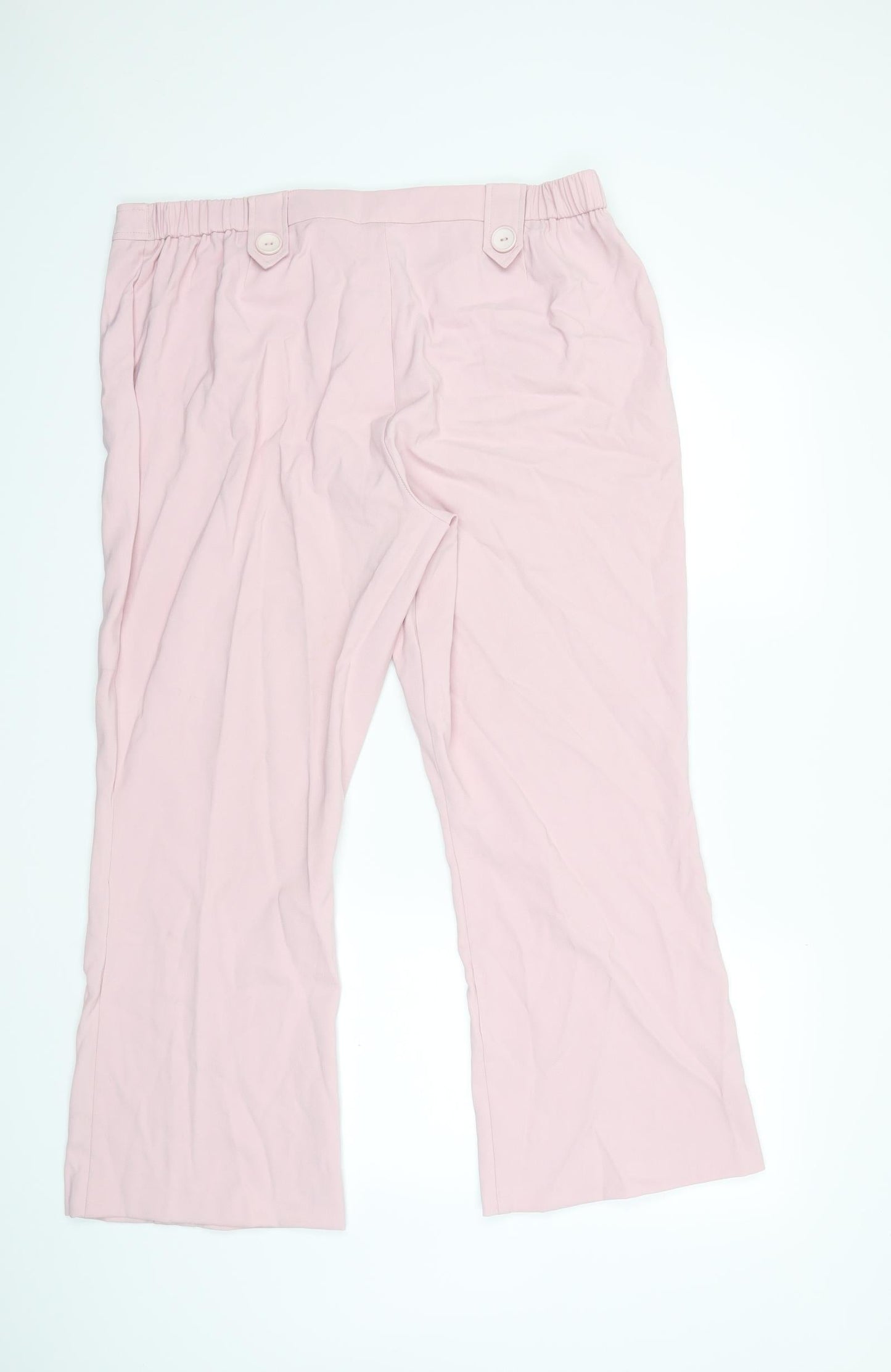 Agenda Womens Pink   Trousers  Size 22 L28 in