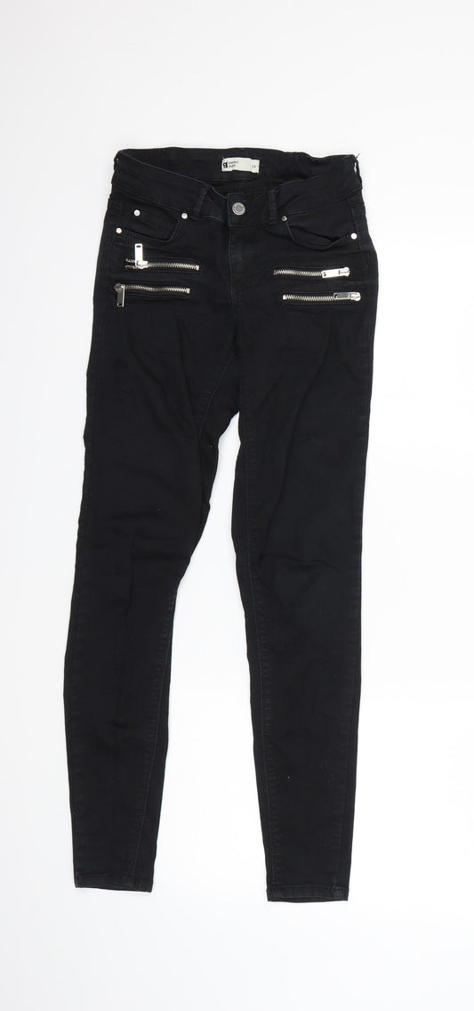 g perfect jeans Womens Black  Denim Skinny Jeans Size 6 L27 in