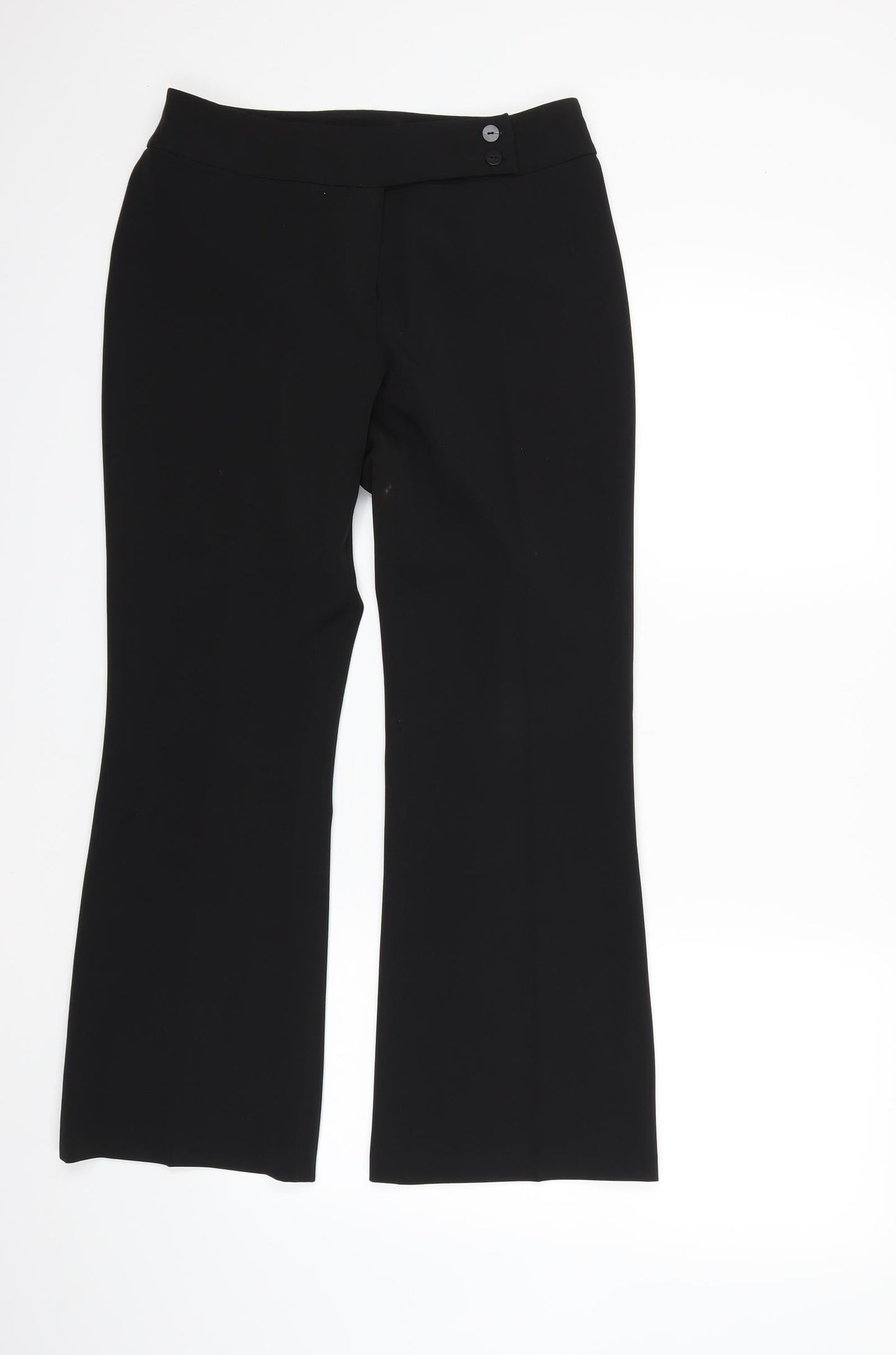 Dorothy Perkins Womens Black   Trousers  Size 12 L27 in