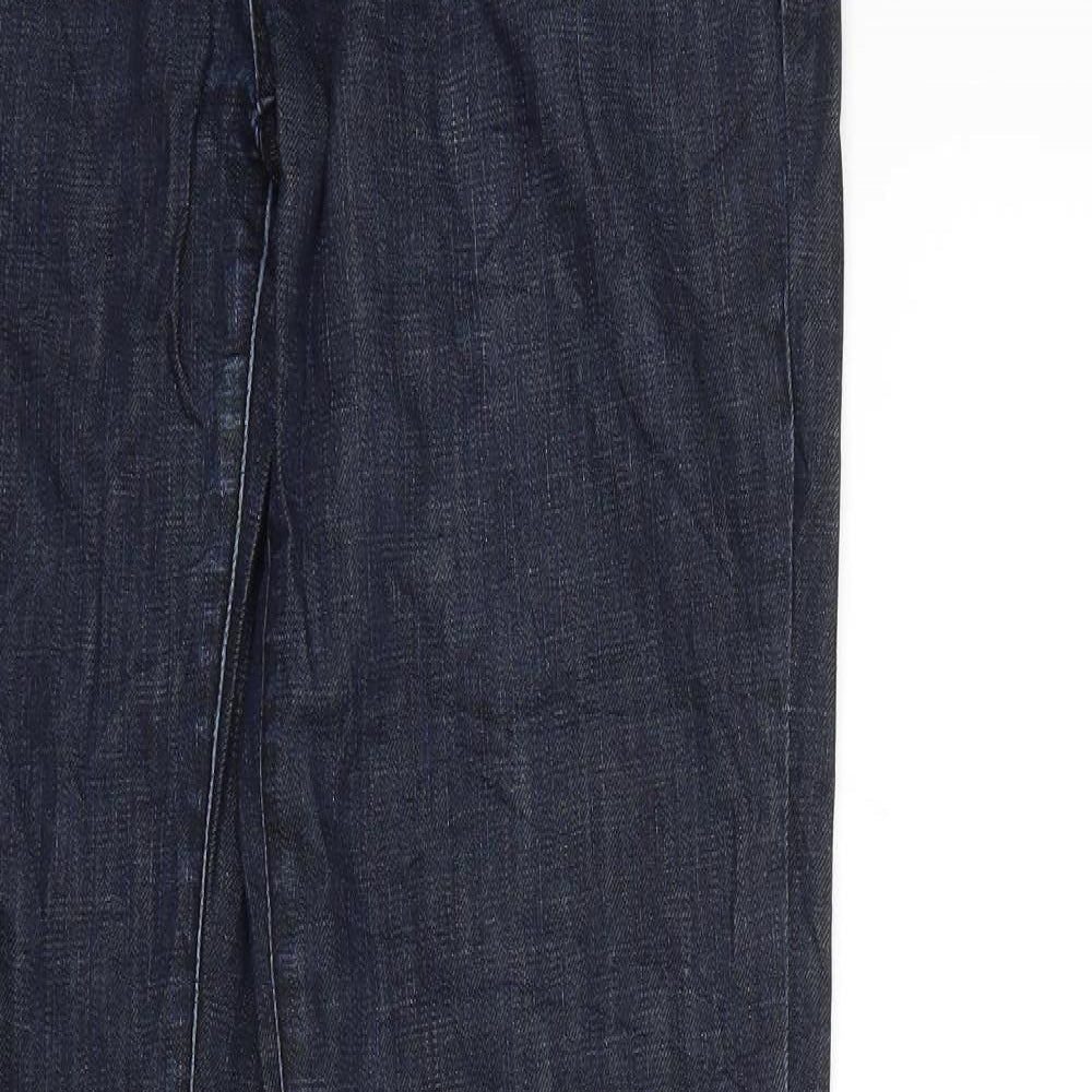Preworn Womens Blue  Denim Tapered Jeans Size 29 in L34 in