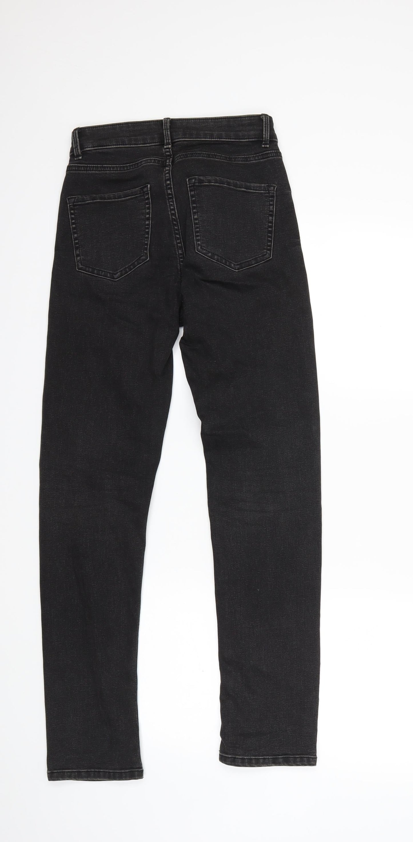 Marks and Spencer Womens Black  Denim Skinny Jeans Size 6 L28 in