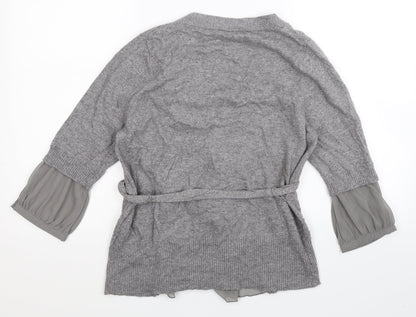 Preloved NEXT Womens Grey   Pullover Jumper Size 14 - Back