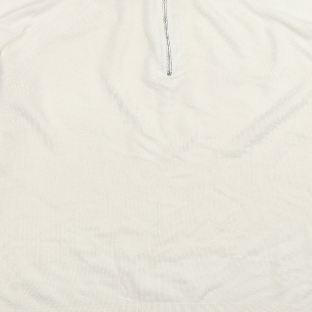 Atmosphere Womens White  Knit Pullover Jumper Size 10