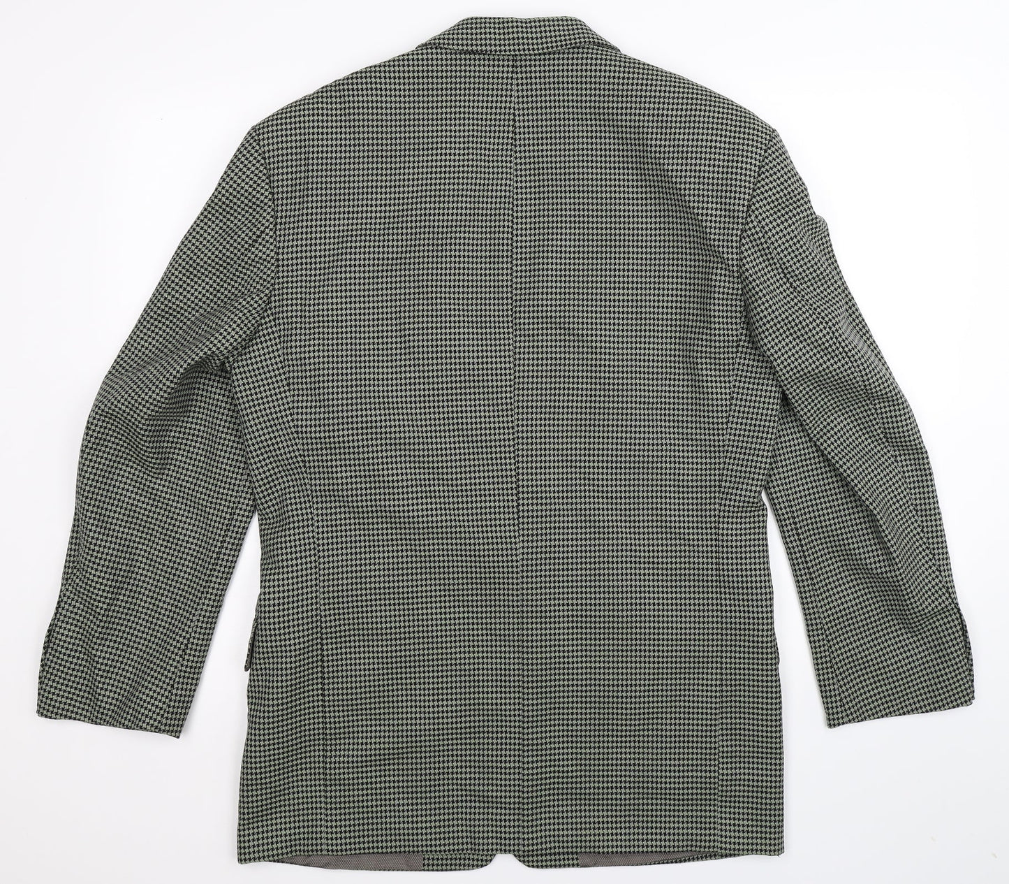 Strellson Mens Multicoloured Houndstooth  Jacket Suit Jacket Size 42