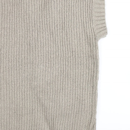 Preloved NEXT Womens Grey  Knit Pullover Jumper Size M  - Oversized - Label