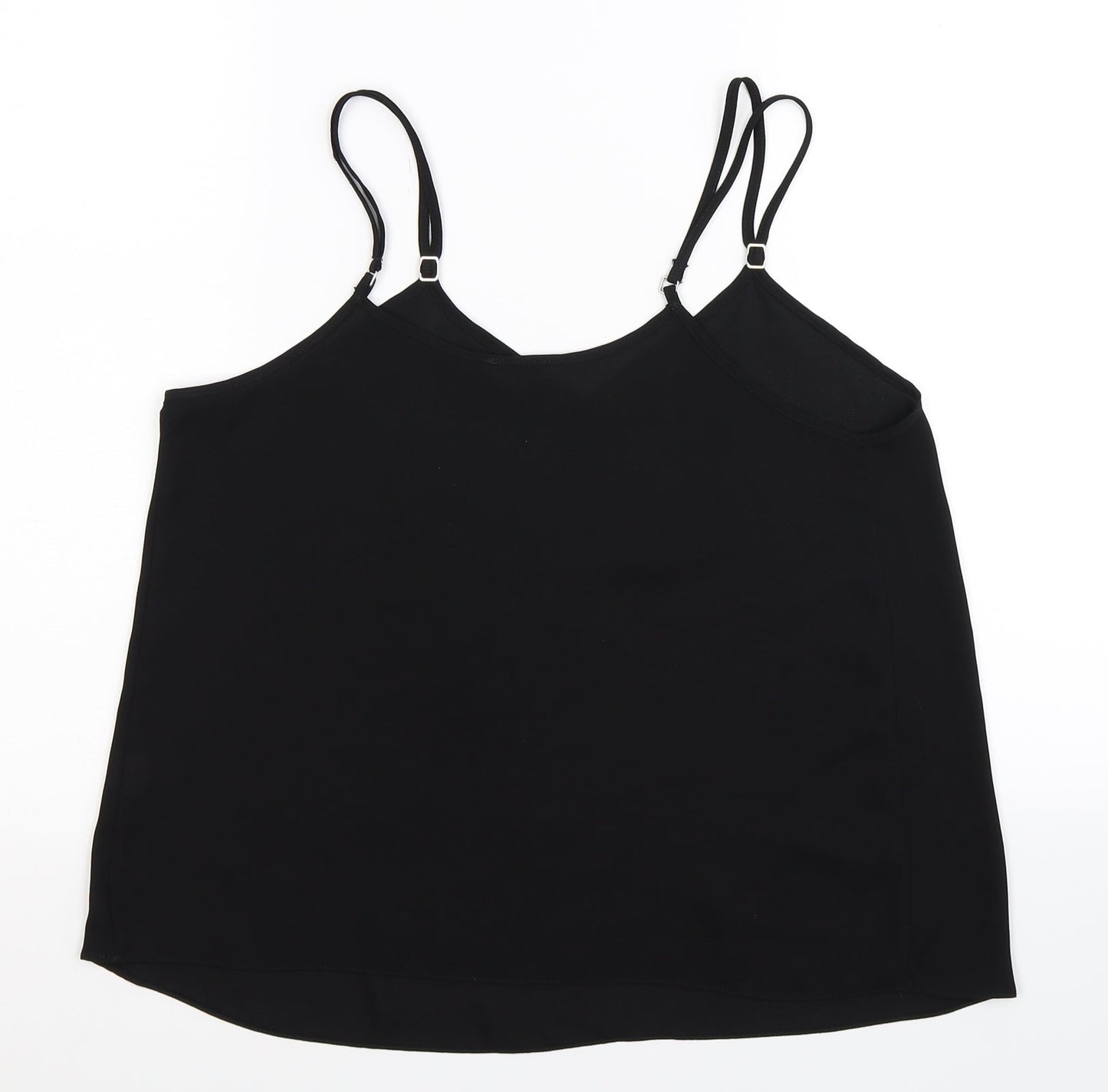 River Island Womens Black   Basic Tank Size 10