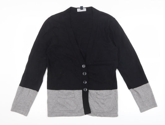 Gordon Smith Womens Black   Cardigan Jumper Size M