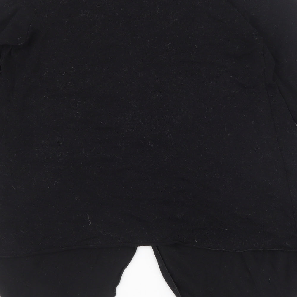 First Womens Black   Cardigan Jumper Size S