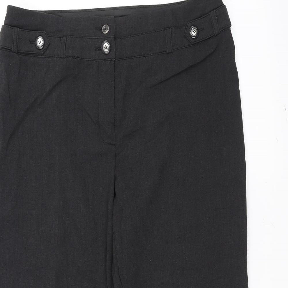 Marks and Spencer Womens Black   Trousers  Size 12 L27 in