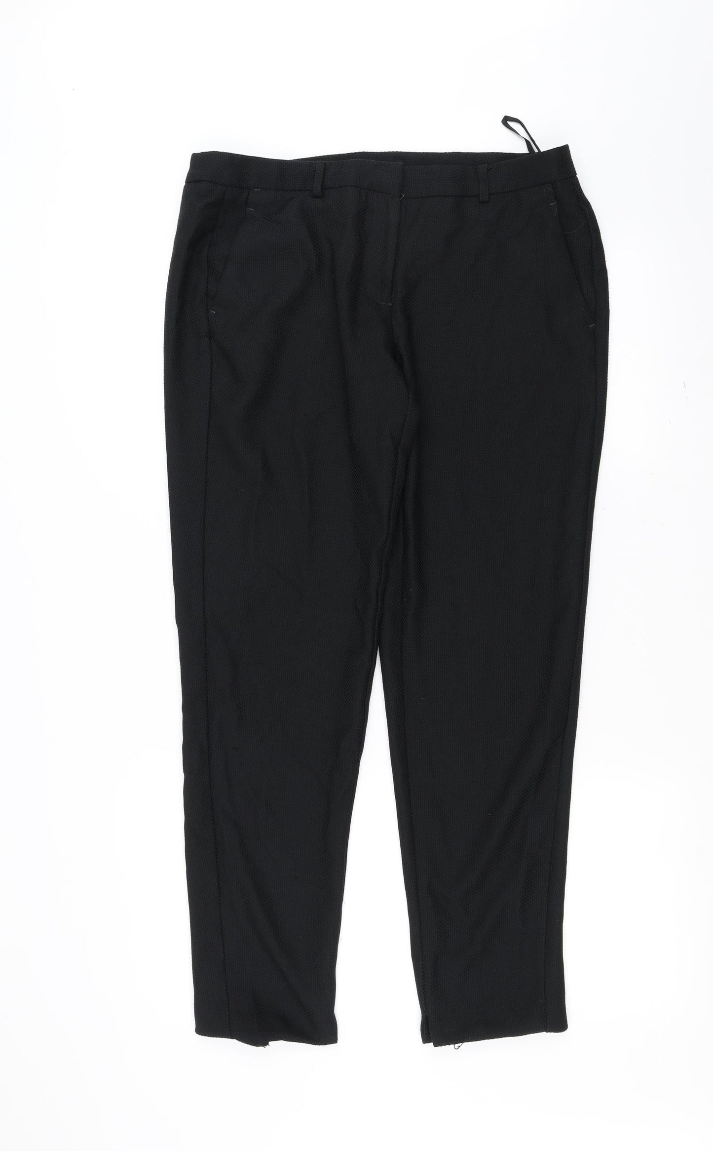 Dorothy Perkins Womens Black   Trousers  Size 14 L29 in