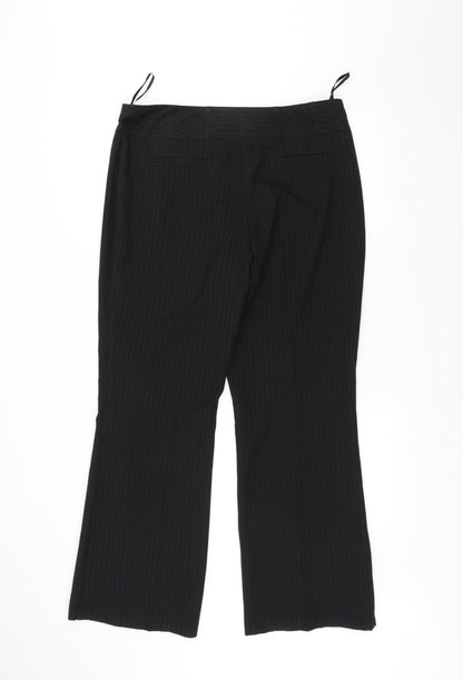 Preloved E-vie Womens Black   Trousers  Size 14 L31 in - Back