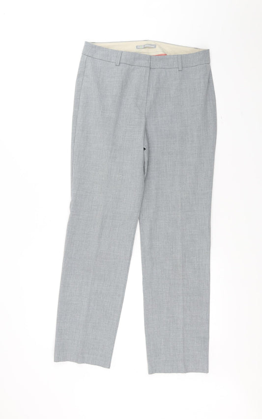 Marks and Spencer Womens Grey   Trousers  Size 10 L29 in