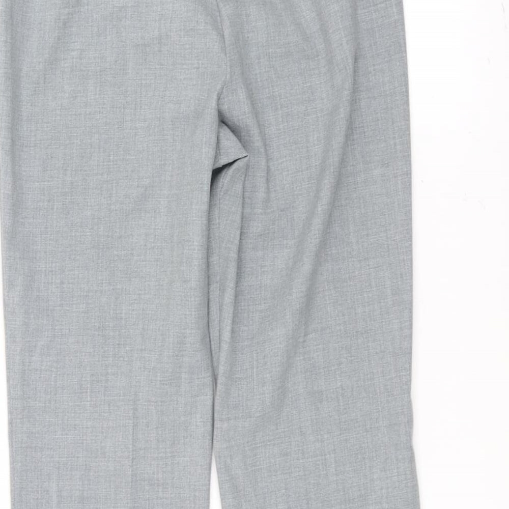 Marks and Spencer Womens Grey   Trousers  Size 10 L29 in