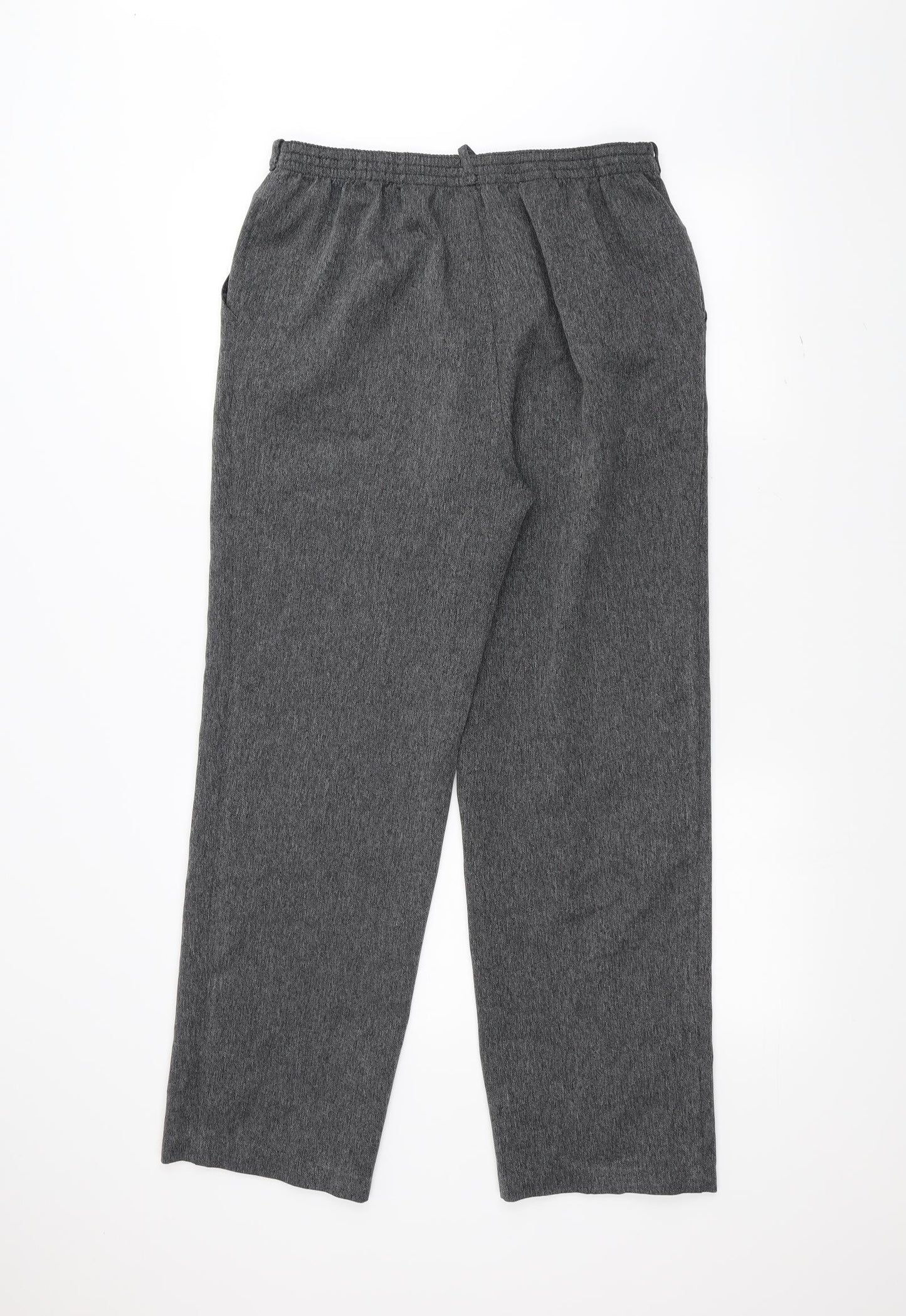 Marks and Spencer Womens Grey   Trousers  Size 12 L27 in