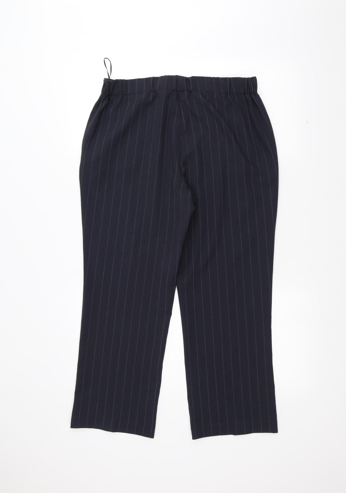 Bonmarché Womens Blue   Trousers  Size 12 L24 in