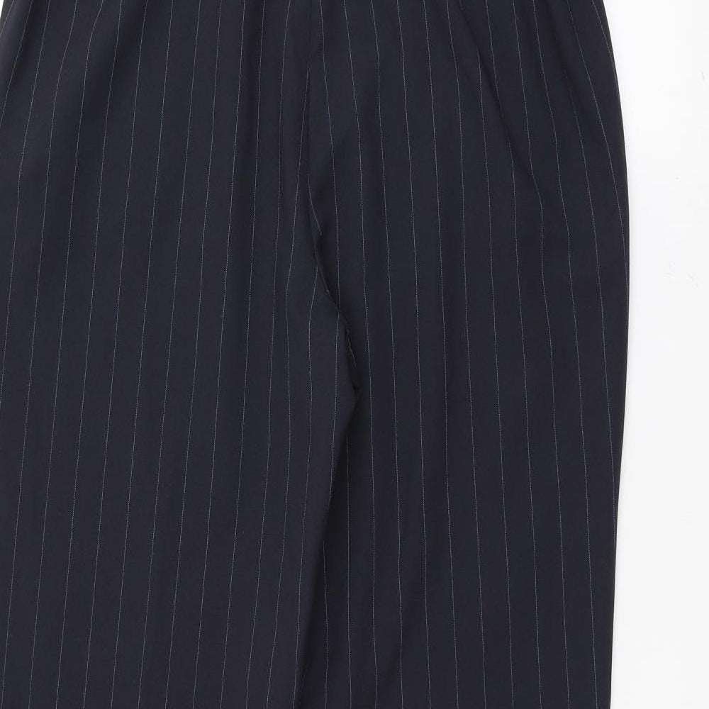 Bonmarché Womens Blue   Trousers  Size 12 L24 in