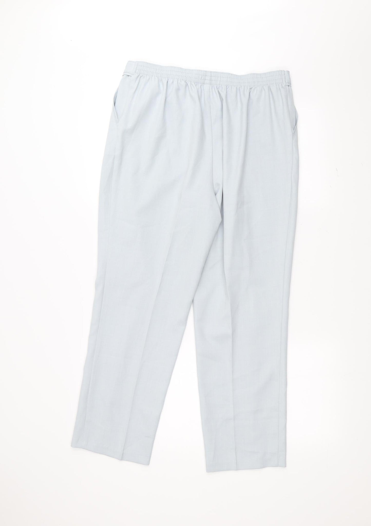 Marks and Spencer Womens Blue   Trousers  Size 14 L26 in