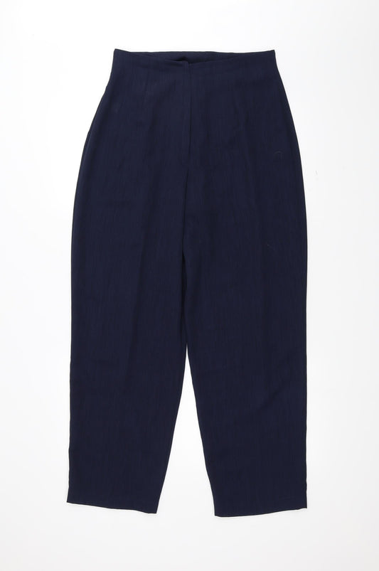 BHS Womens Blue   Trousers  Size 14 L27 in
