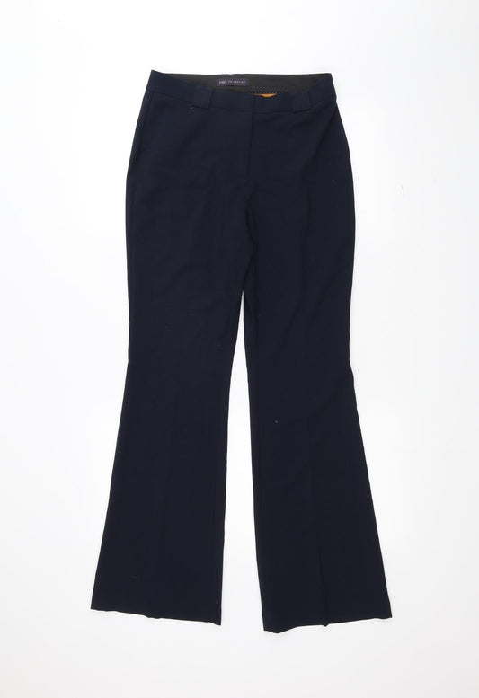 Marks and Spencer Womens Blue   Trousers  Size 8 L28 in
