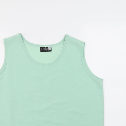 Preloved Exell london Womens Green   Basic Tank Size M - Detail