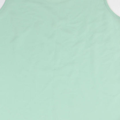 Preloved Exell london Womens Green   Basic Tank Size M - Label