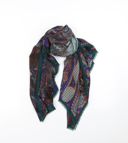 Preworn Womens Multicoloured Geometric   Scarf