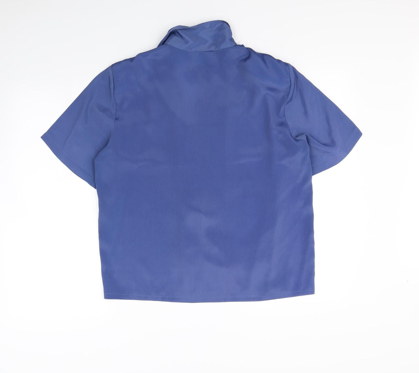 Amari Womens Blue   Basic Button-Up Size 14