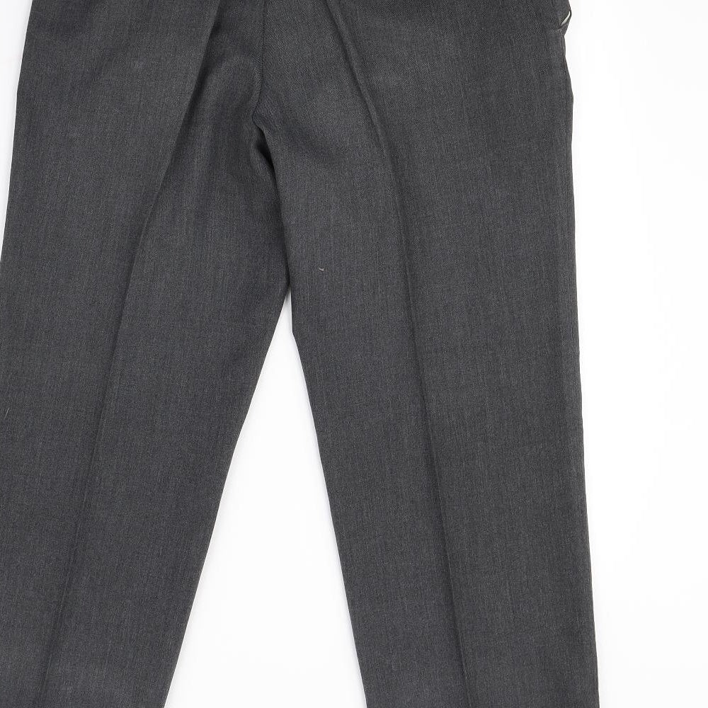 Berketex Mens Grey   Dress Pants Trousers Size 34 in L30 in