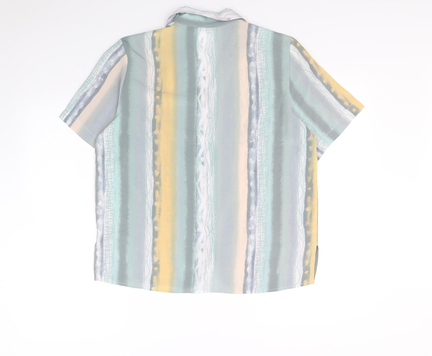 Berketex Womens Multicoloured Striped  Basic Button-Up Size 14