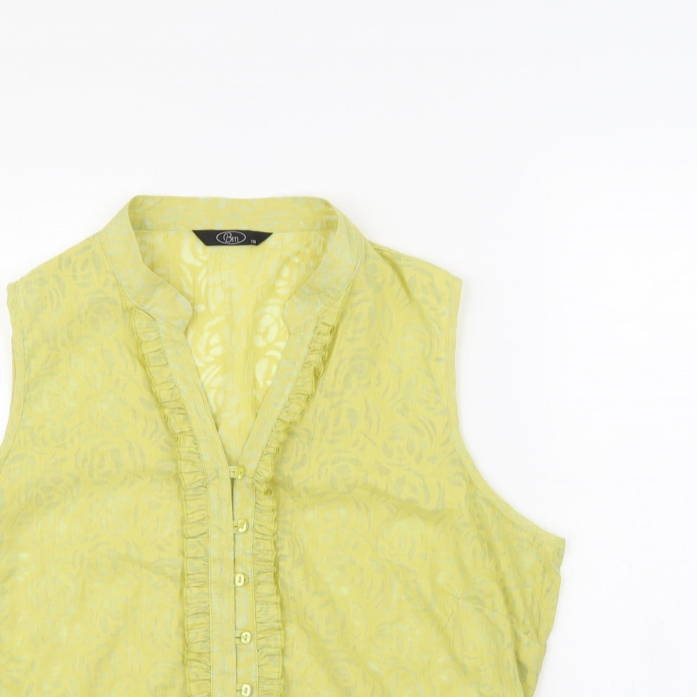 BM Womens Green   Basic Blouse Size 18
