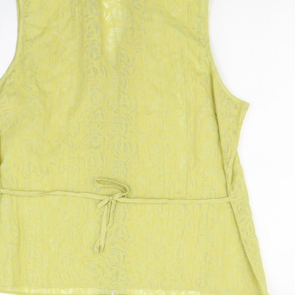 BM Womens Green   Basic Blouse Size 18