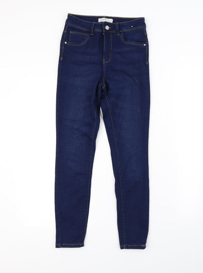 Preloved Denim & Co. Womens Blue   Straight Jeans Size 8 L27 in - Front
