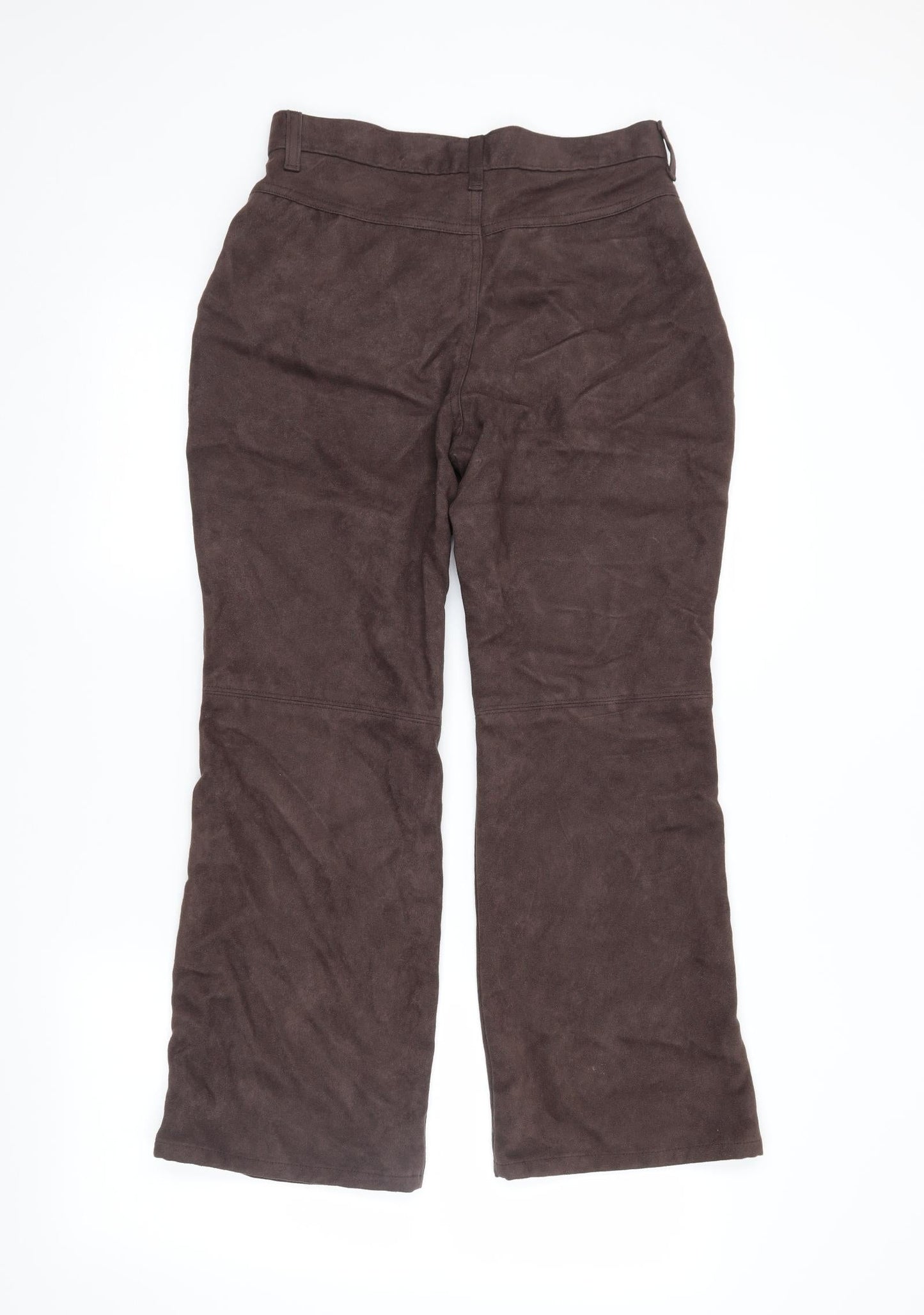 Marks and Spencer Womens Brown   Trousers  Size 10 L26 in