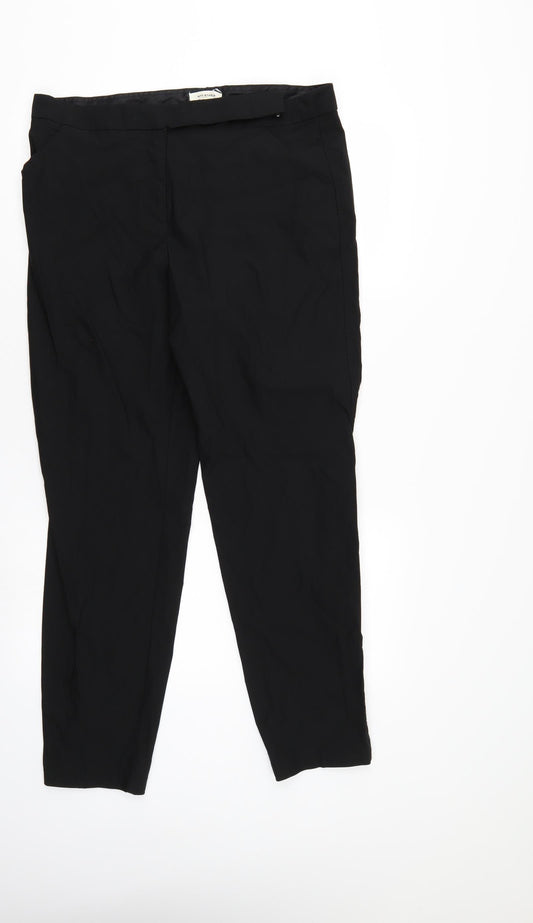 Max Studio Womens Black   Trousers  Size 10 L29 in
