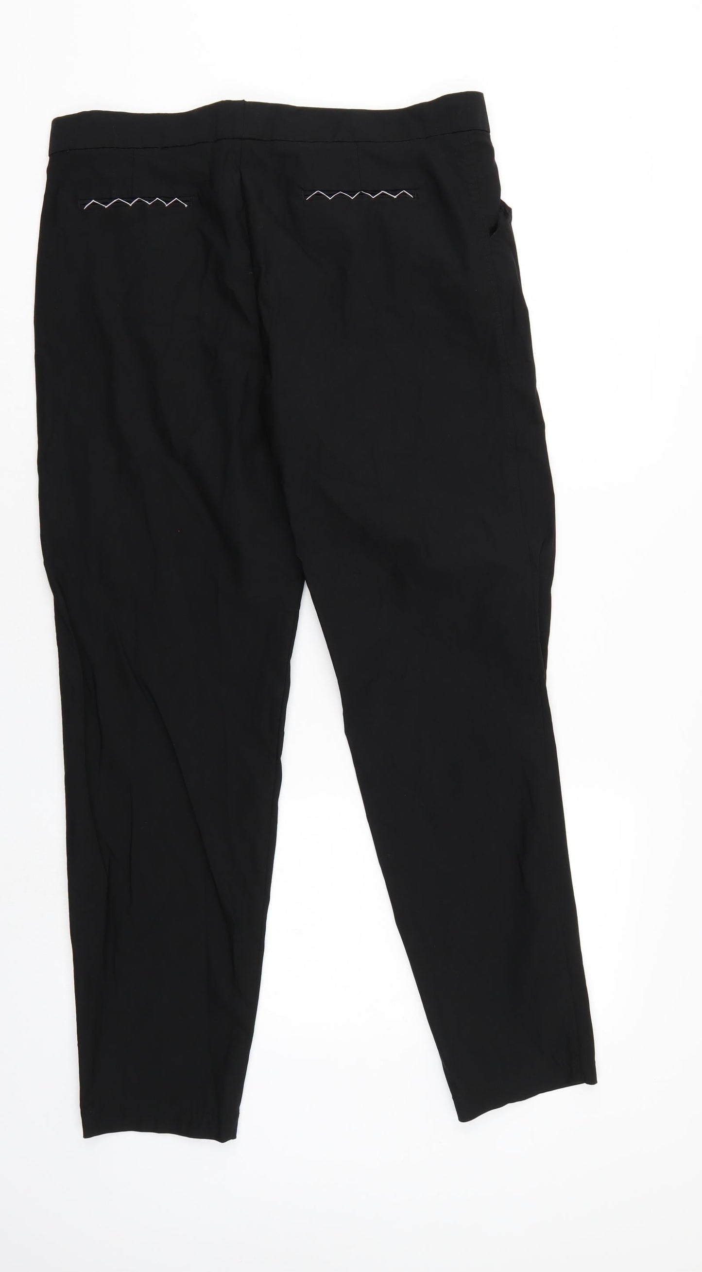 Max Studio Womens Black   Trousers  Size 10 L29 in