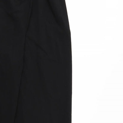 Preloved Divided Womens Black   Cropped Trousers Size 6 L24 in - Label