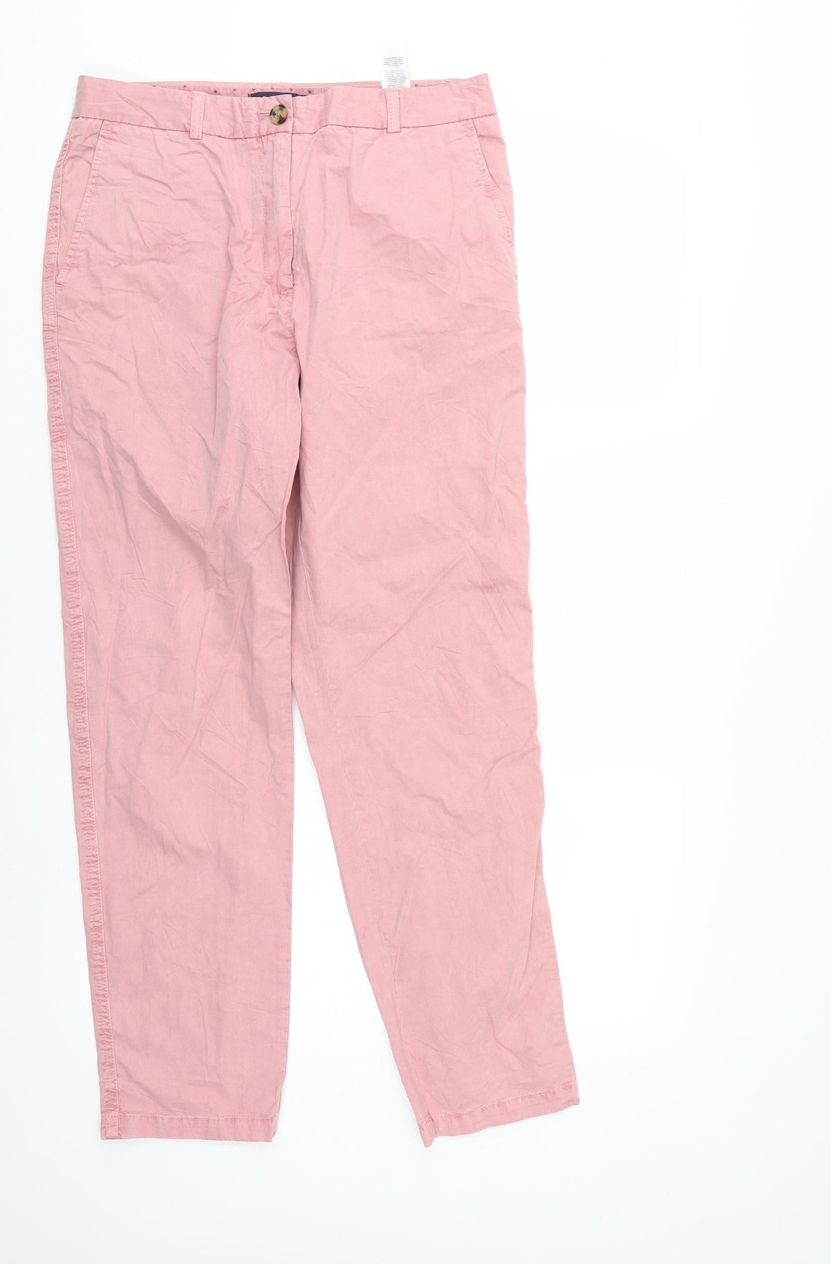 Preloved M&S Womens Pink   Straight Jeans Size 10 L27 in - Front