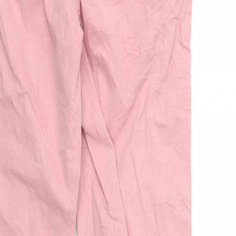 Preloved M&S Womens Pink   Straight Jeans Size 10 L27 in - Label