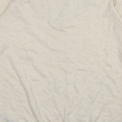 Preloved Dorothy Perkins Womens Ivory   Pullover Jumper Size 12 - Label